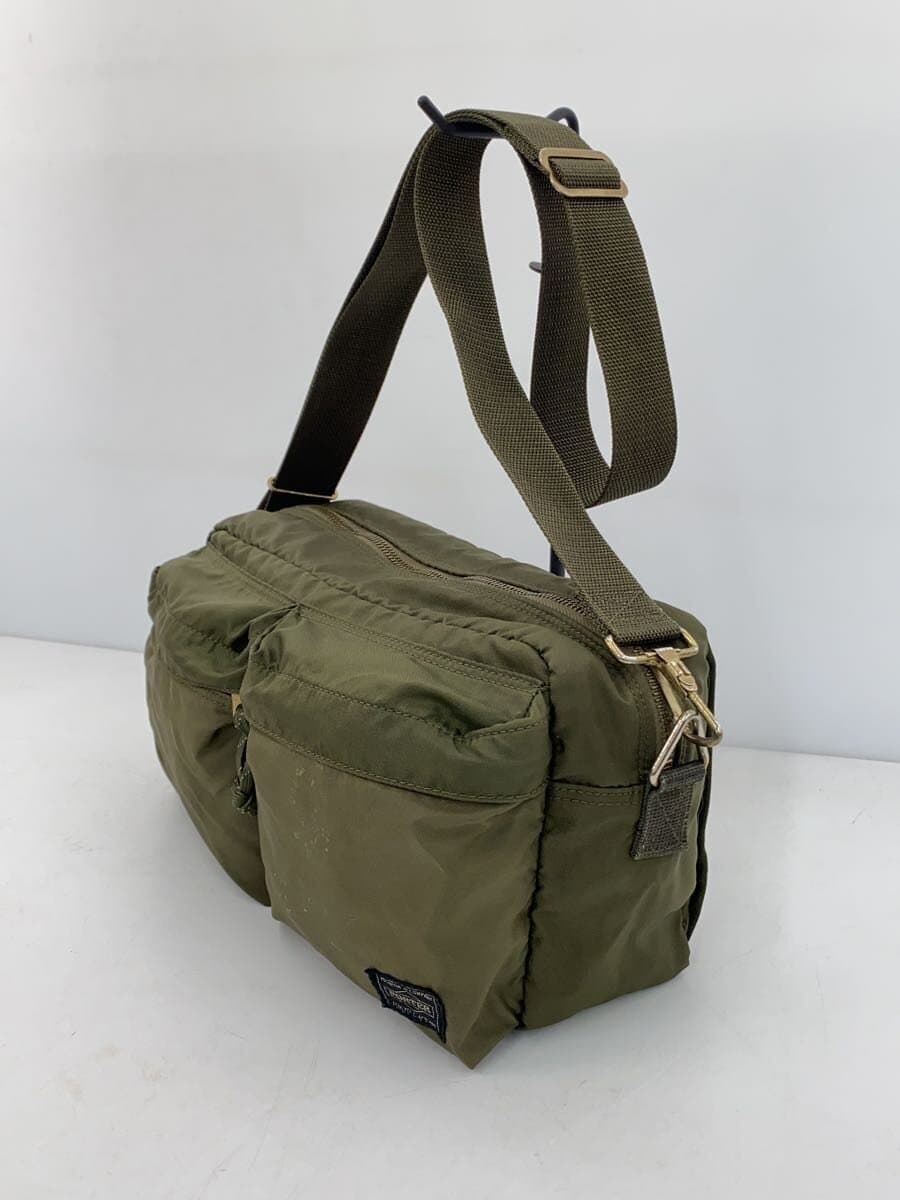 PORTER Shoulder Bag Force Shoulder Bag Nylon GRN 2-Way Porter 2