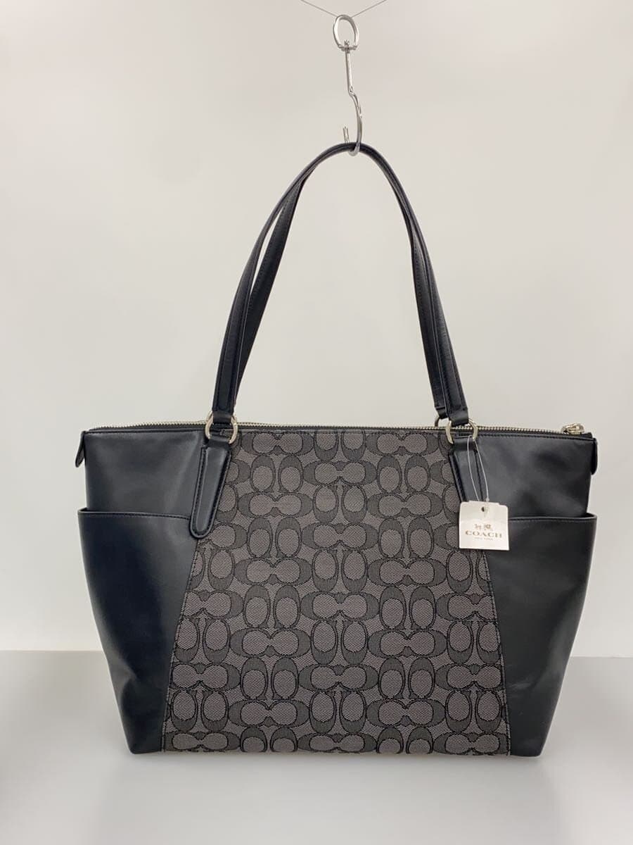 COACH Tote Bag PVC BLK F54797 3