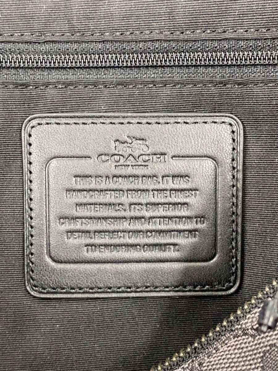 COACH Tote Bag PVC BLK F54797 5