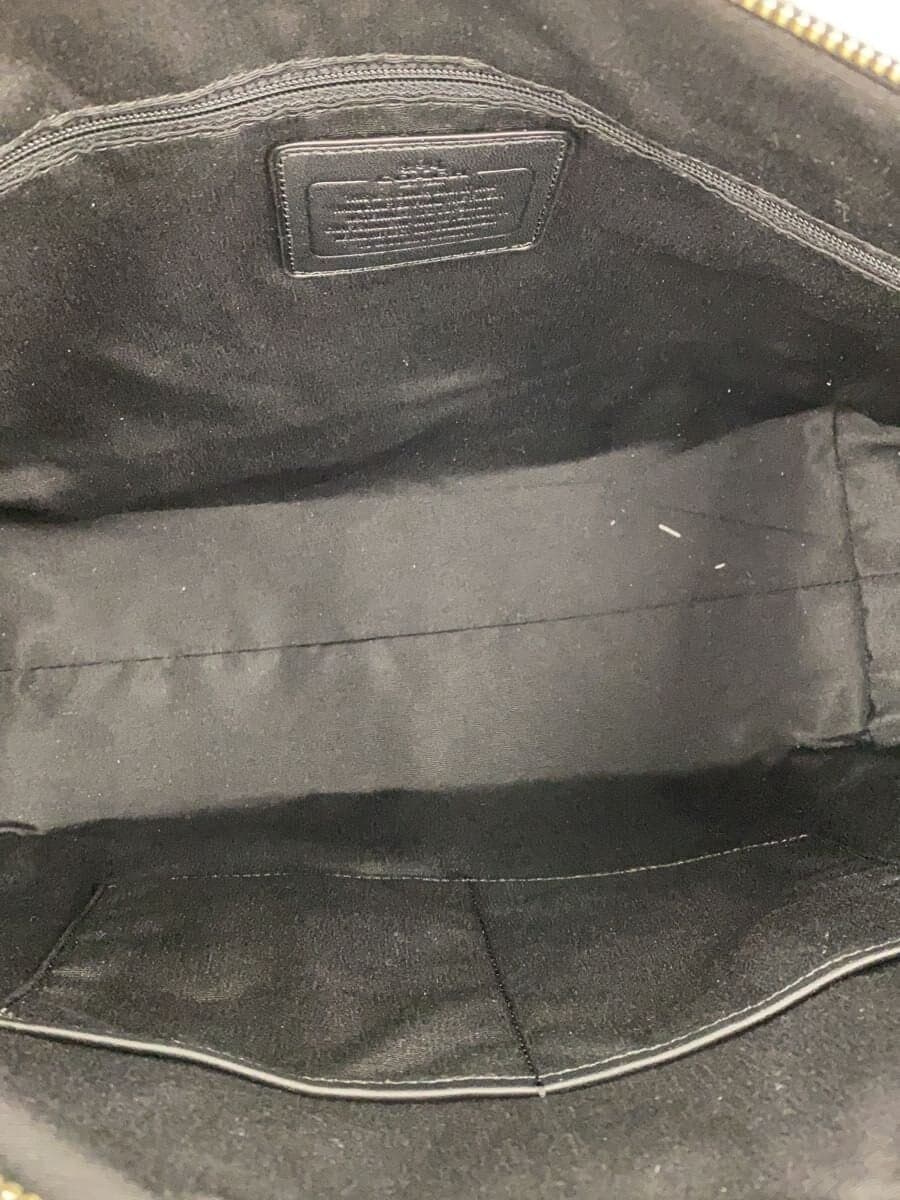 COACH Tote Bag PVC BLK F54797 6