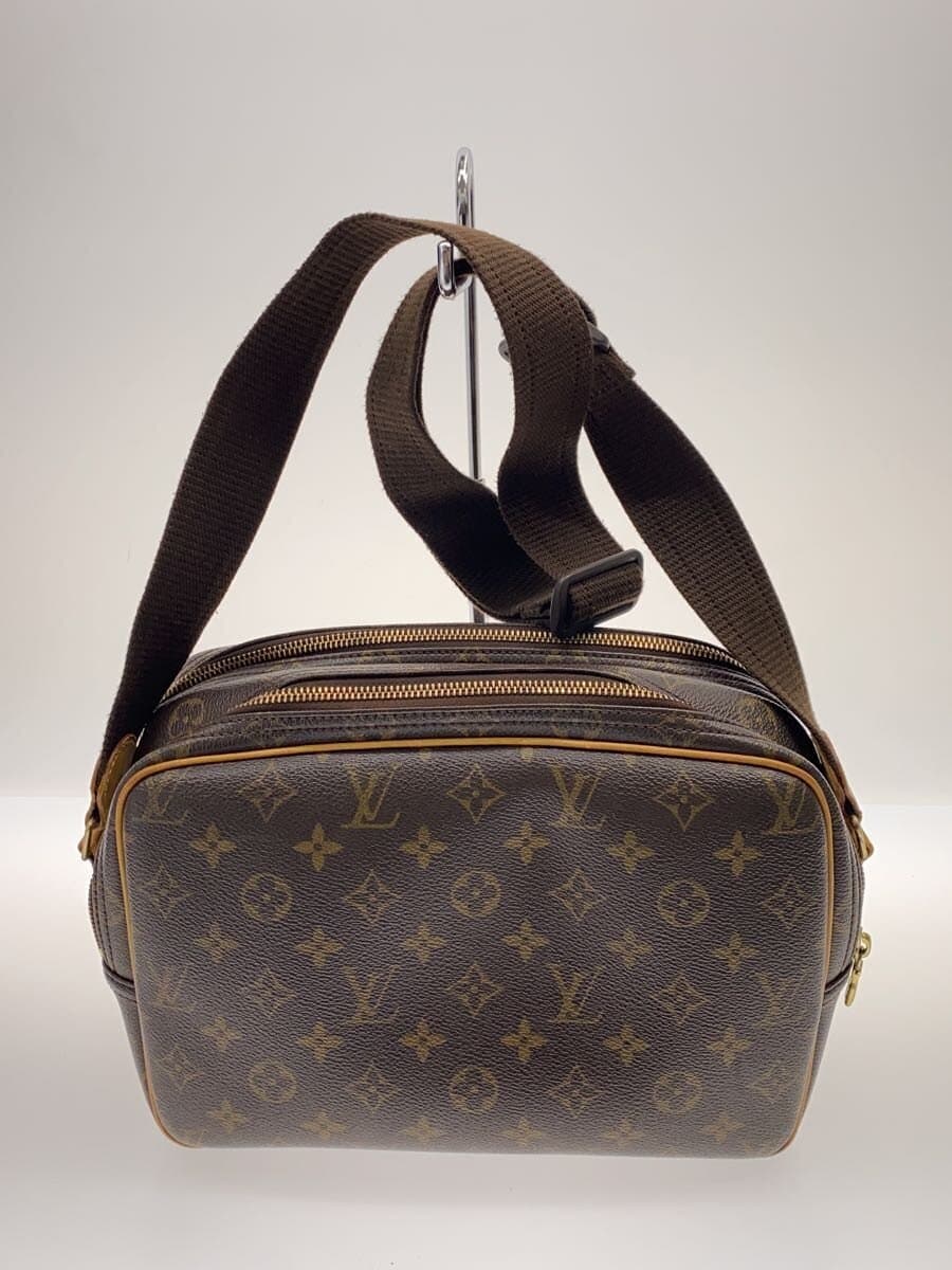 LOUIS VUITTON Reporter PM_Monogram Canvas PVC BRW 3