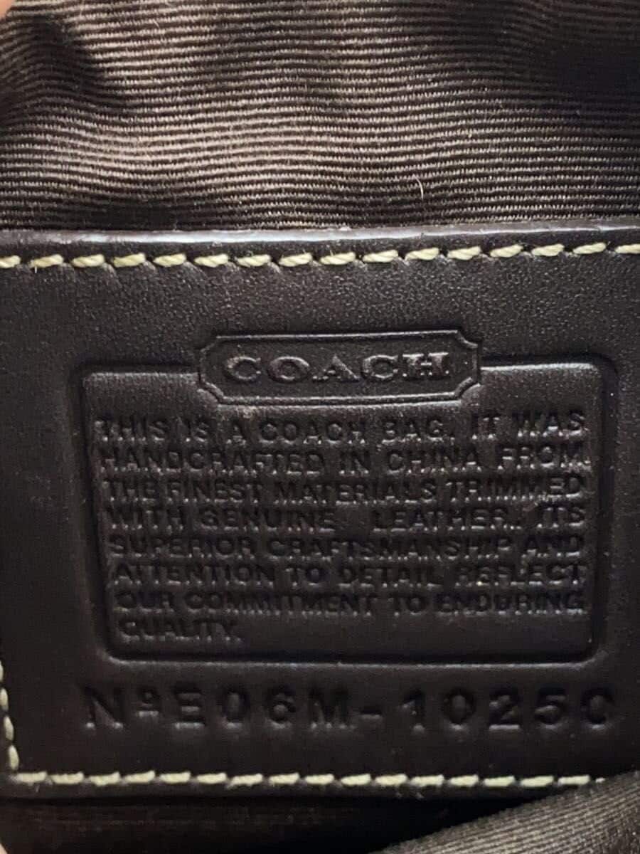 COACH Shoulder Bag KHK Solid 10250 5