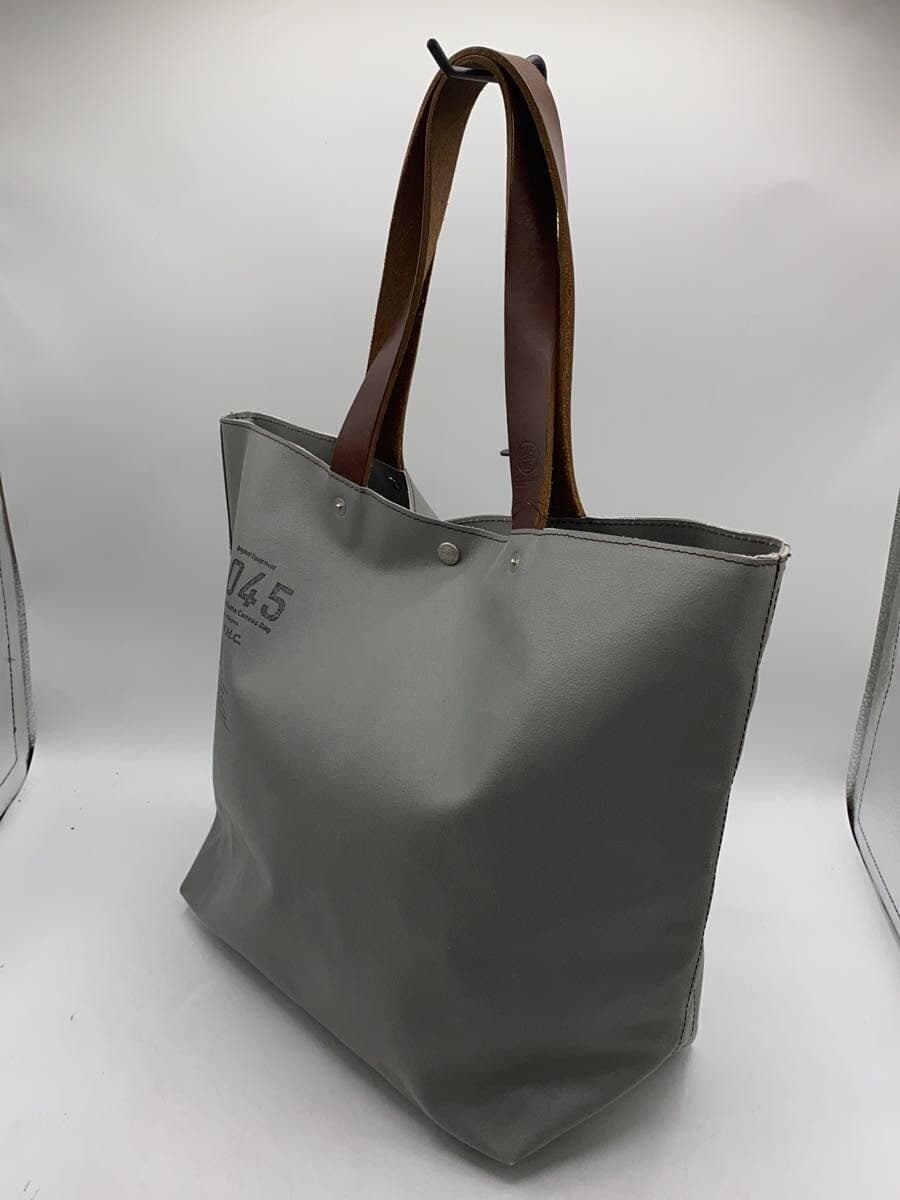 Other Brand Yokohama Canvas Kaban Tote Bag Leather SLV Solid 2