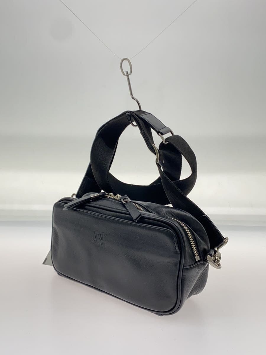 COCOMEISTER Shoulder Bag Leather BLK Solid 2