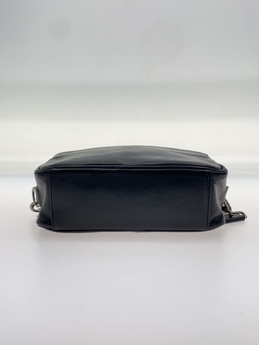 COCOMEISTER Shoulder Bag Leather BLK Solid 4
