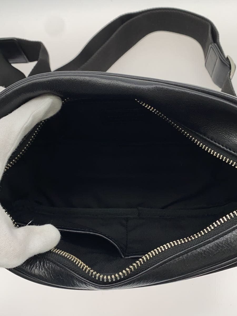 COCOMEISTER Shoulder Bag Leather BLK Solid 6