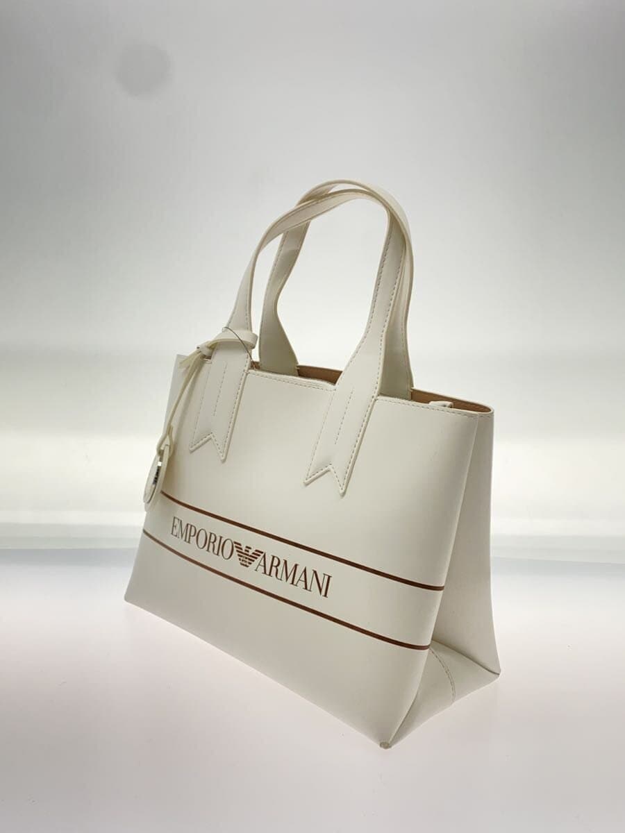 EMPORIO ARMANI Shoulder Bag WHT Print 2
