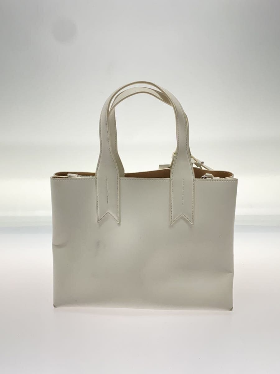 EMPORIO ARMANI Shoulder Bag WHT Print 3