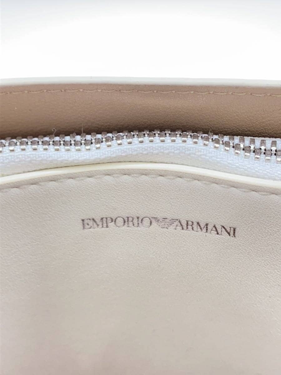 EMPORIO ARMANI Shoulder Bag WHT Print 5