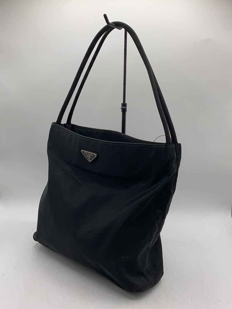 PRADA Handbag Nylon BLK Solid 2