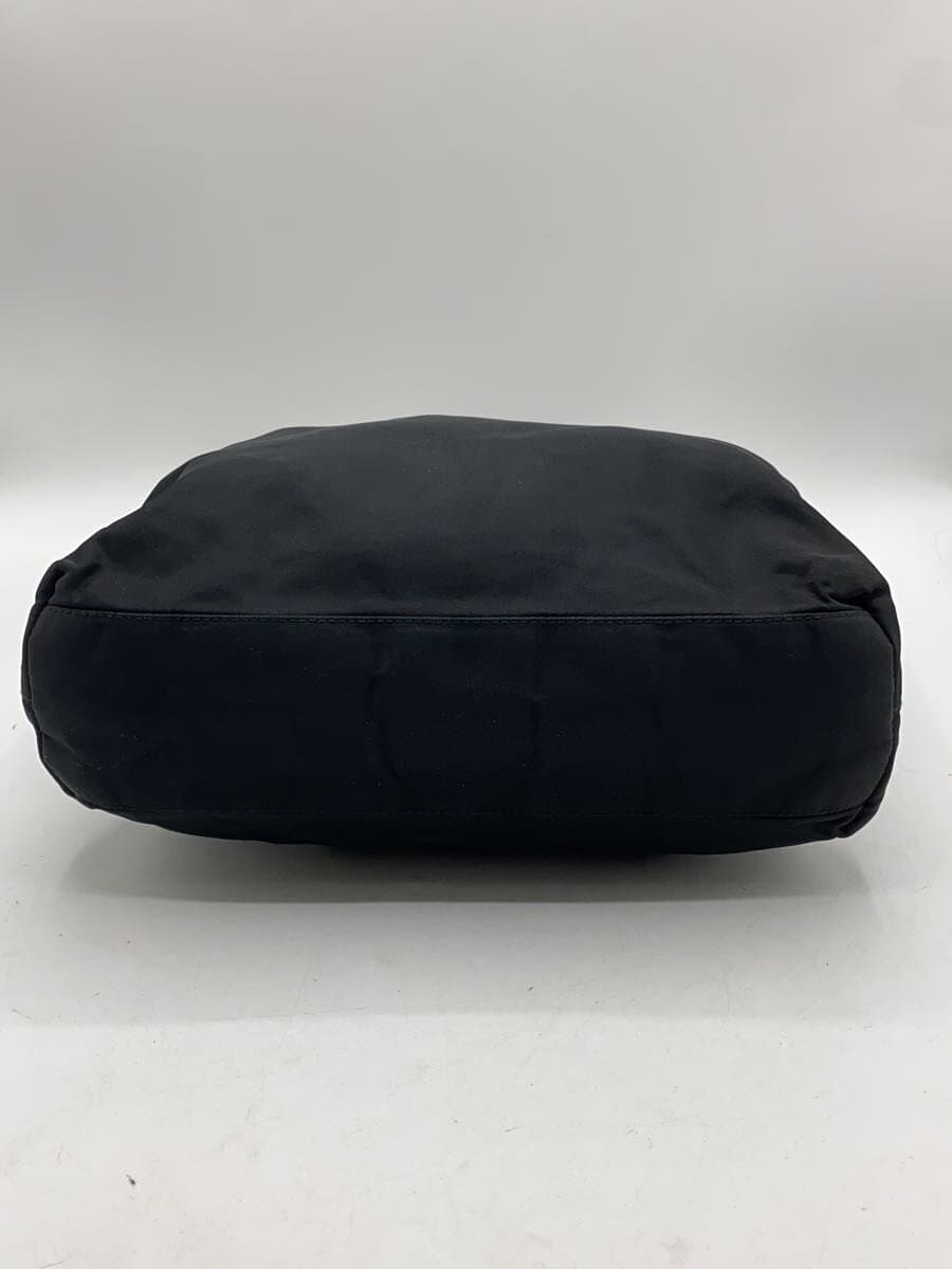 PRADA Handbag Nylon BLK Solid 4