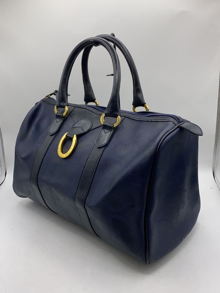 Christian Dior Boston Bag -- NVY Monogram Trotter 2