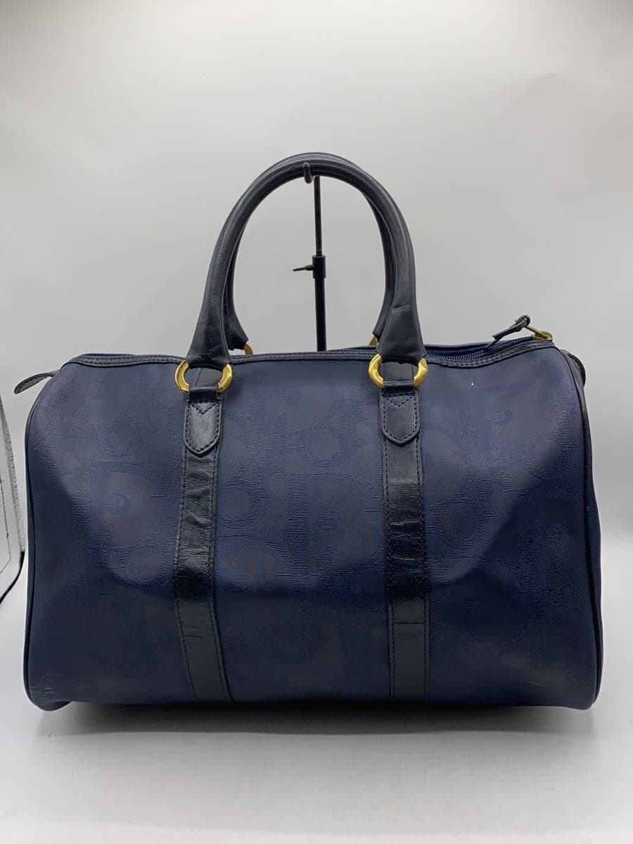 Christian Dior Boston Bag -- NVY Monogram Trotter 3