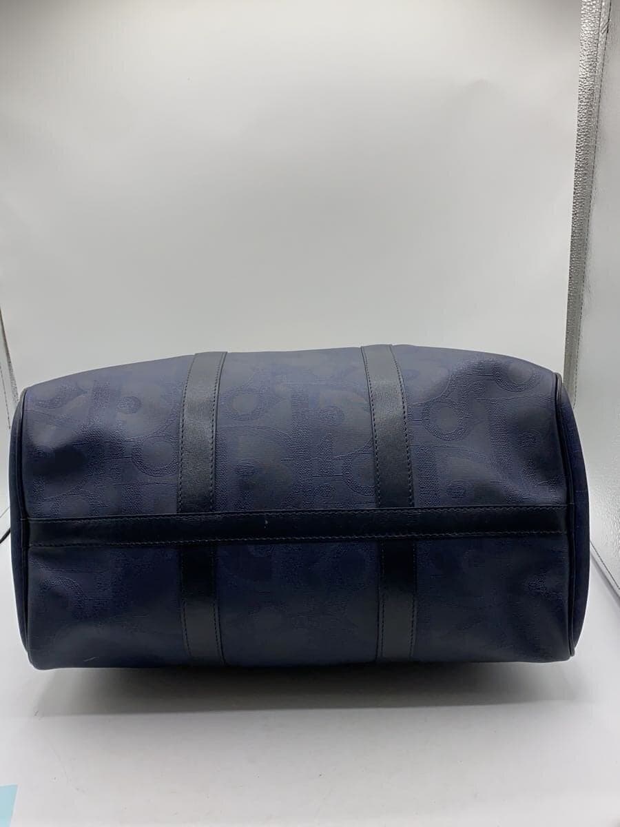 Christian Dior Boston Bag -- NVY Monogram Trotter 4