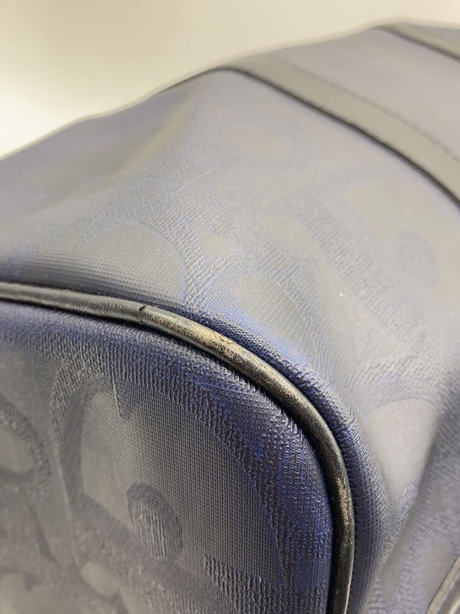 Christian Dior Boston Bag -- NVY Monogram Trotter 8