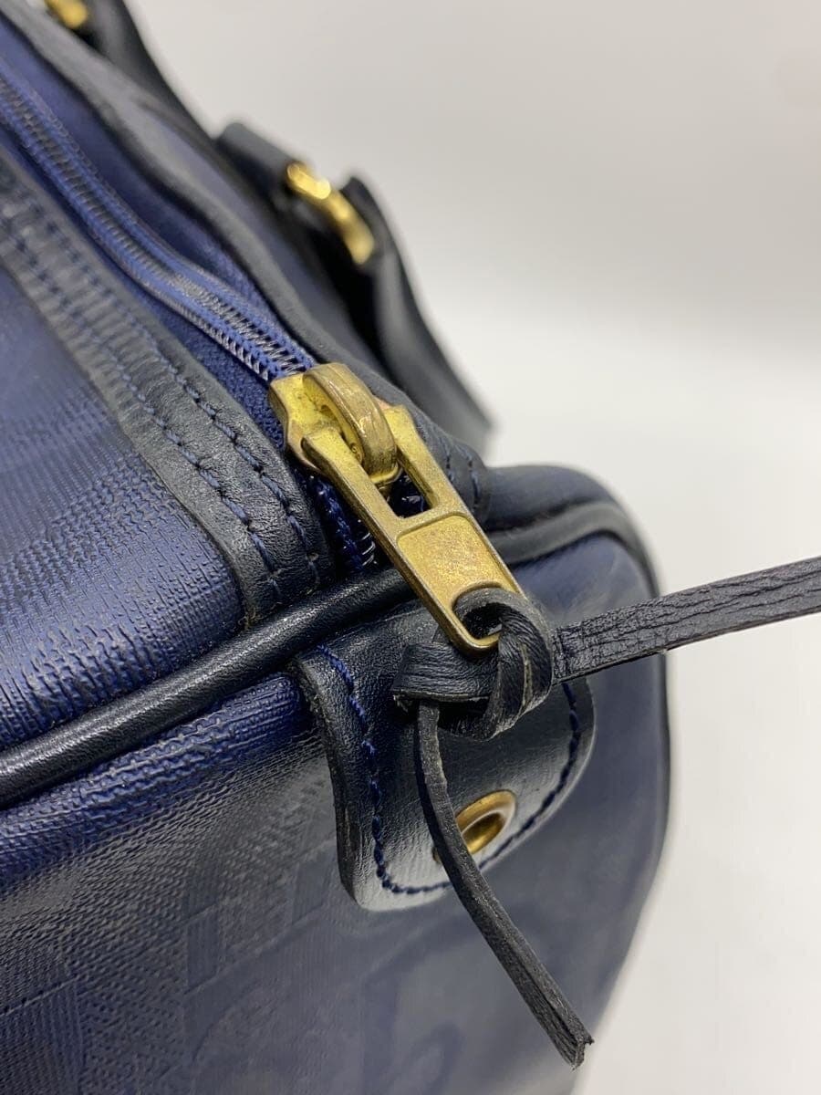 Christian Dior Boston Bag -- NVY Monogram Trotter 9