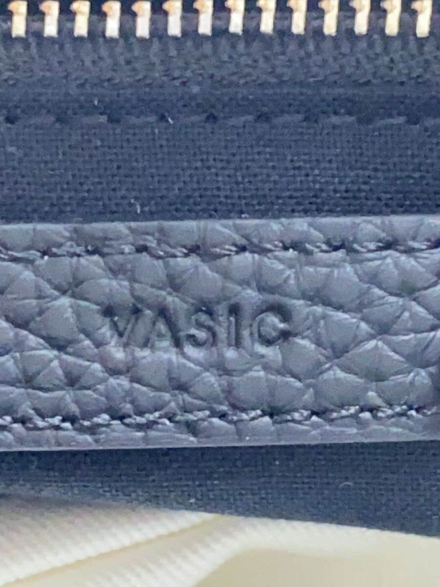 VASIC handbag leather beige plain 5