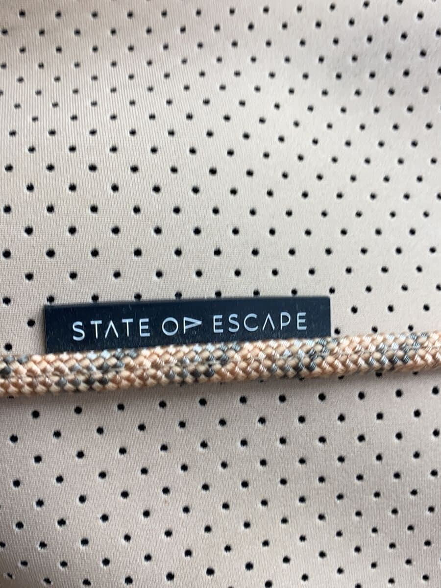 STATE OF ESCAPE tote bag -- BEG dot with pouch character variation available 5