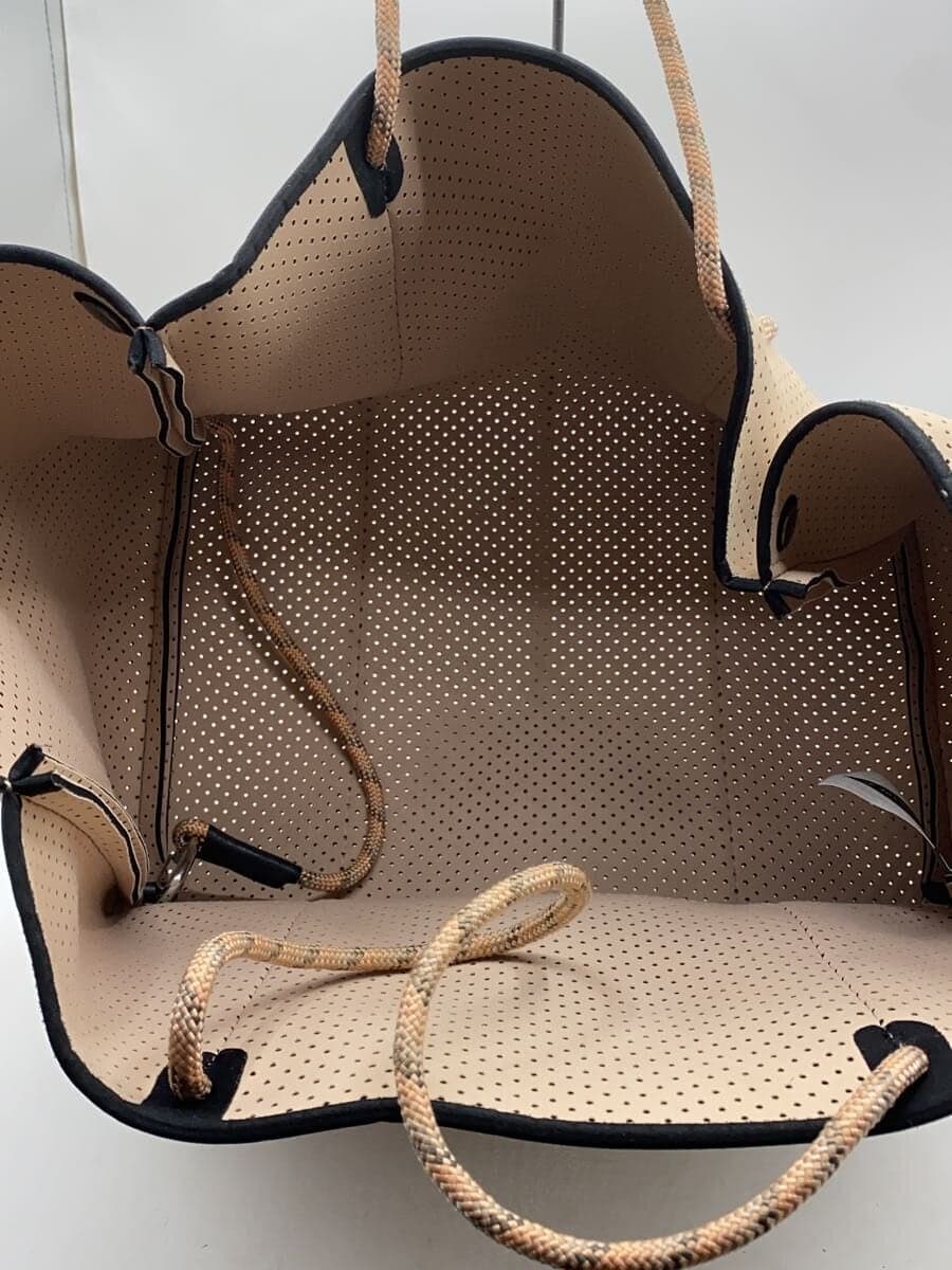 STATE OF ESCAPE tote bag -- BEG dot with pouch character variation available 6