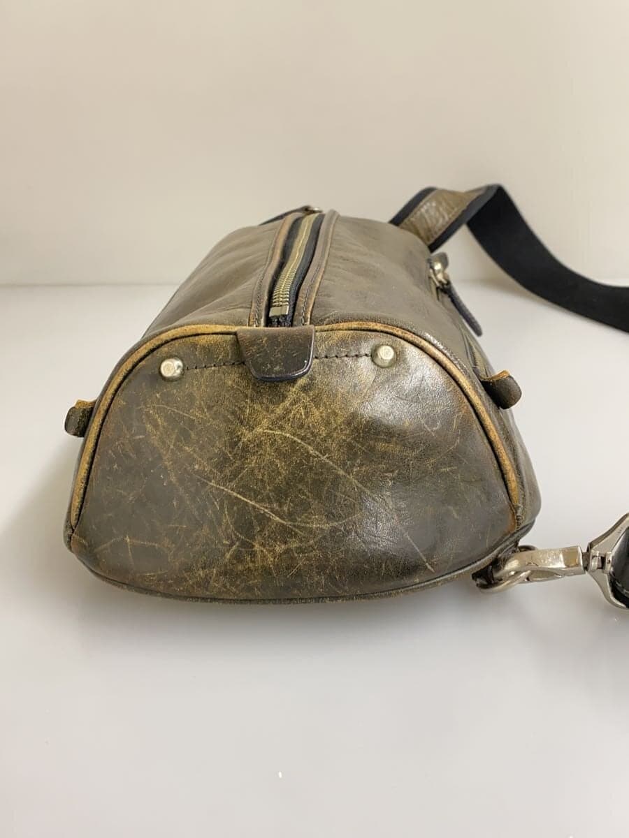 Kiefer neu Shoulder Bag Leather BRW Solid 4