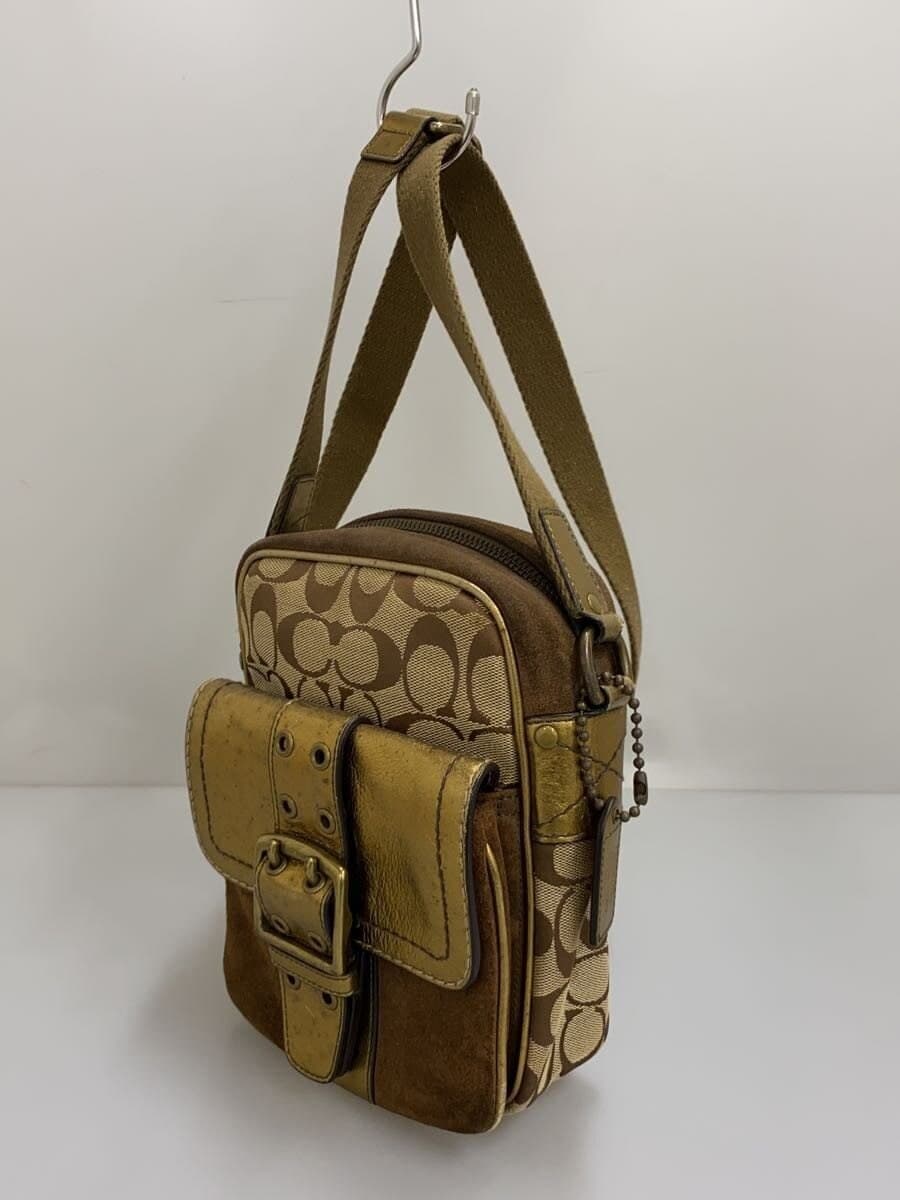 COACH Shoulder Bag GLD 1497 2