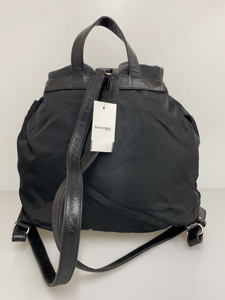 PRADA Backpack Nylon Black 3