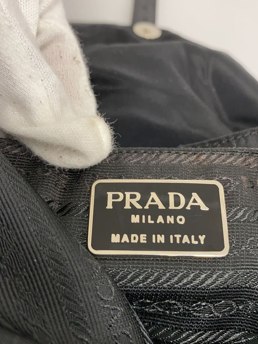 PRADA Backpack Nylon Black 5