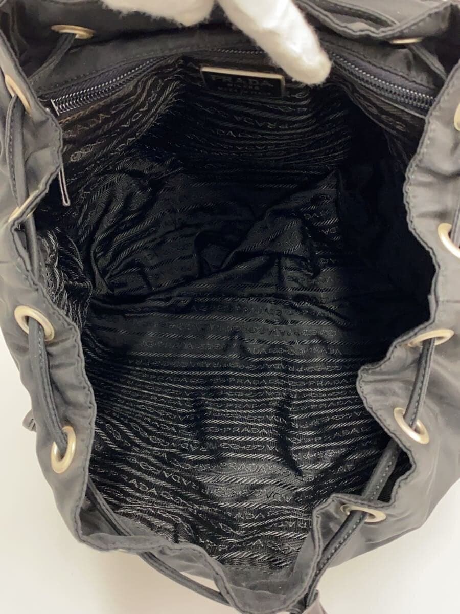 PRADA Backpack Nylon Black 6
