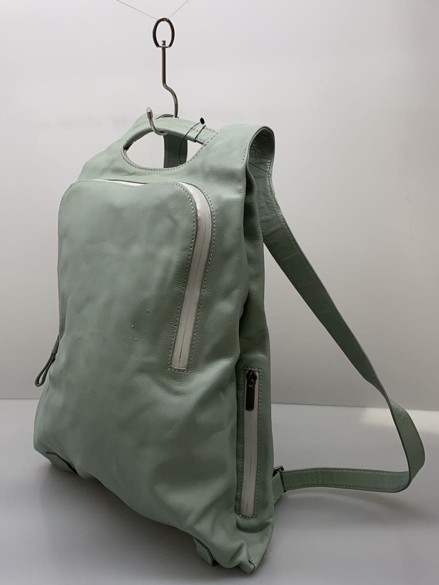 MOTHERHOUSE Backpack Leather GRN Solid 2