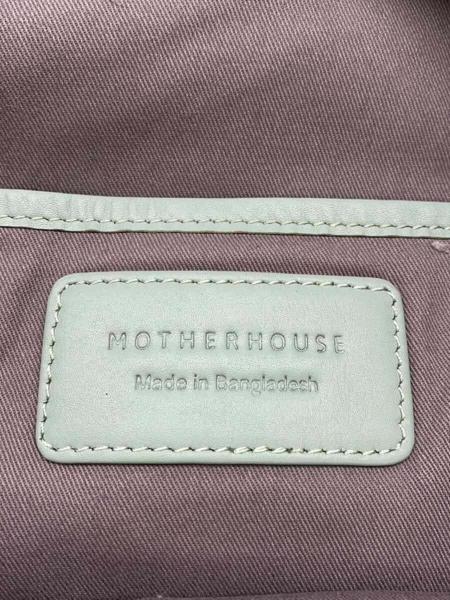 MOTHERHOUSE Backpack Leather GRN Solid 5