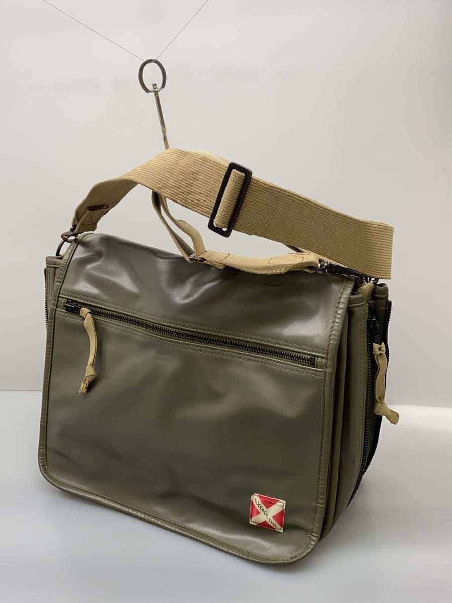 LUGGAGE LABEL Shoulder Bag KHK 2
