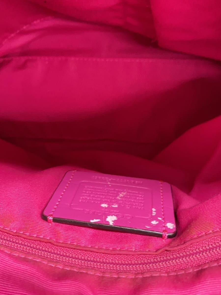 COACH Tote Bag PVC BRW All Over Pattern F23867 6