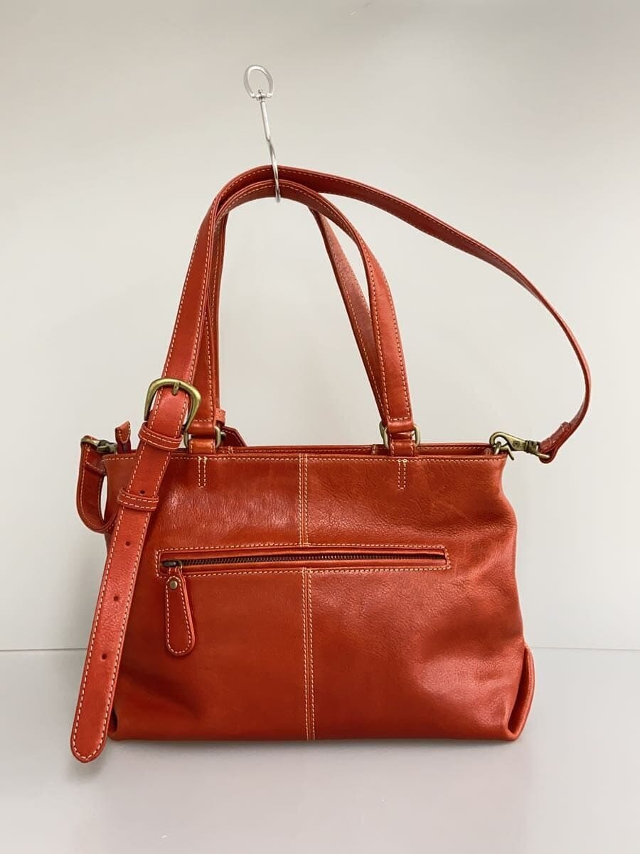 DAKOTA Handbag Leather BRW Solid Hardware With Wear Color Variation 3