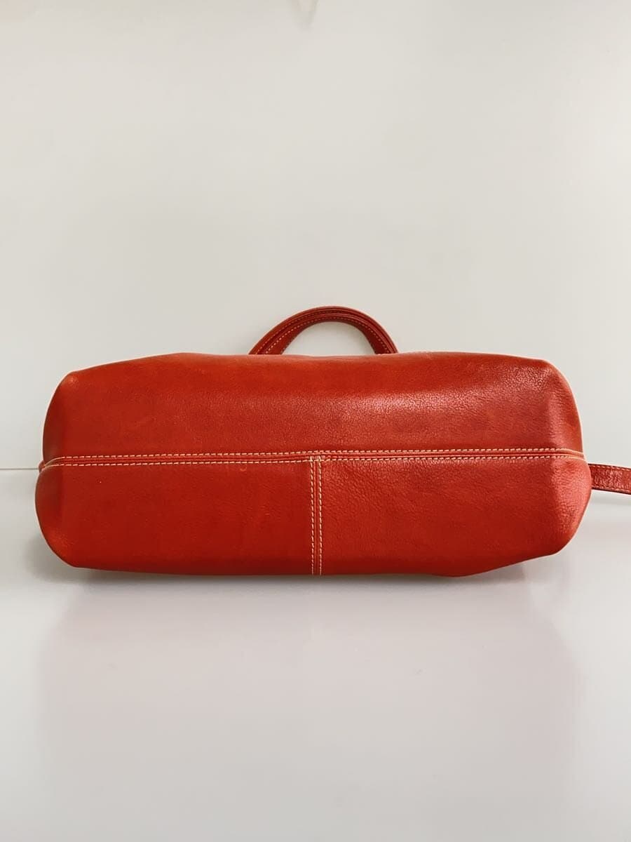 DAKOTA Handbag Leather BRW Solid Hardware With Wear Color Variation 4