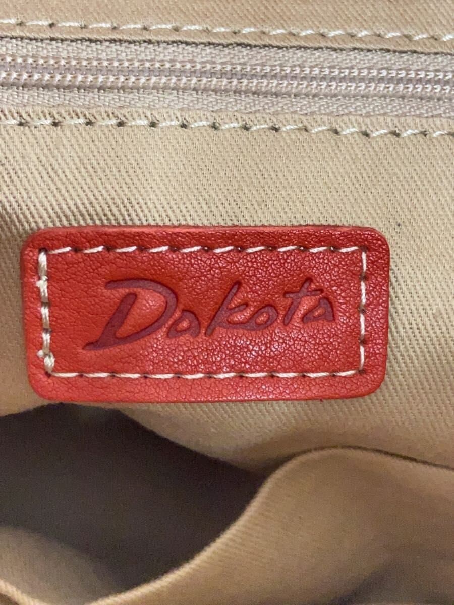 DAKOTA Handbag Leather BRW Solid Hardware With Wear Color Variation 5