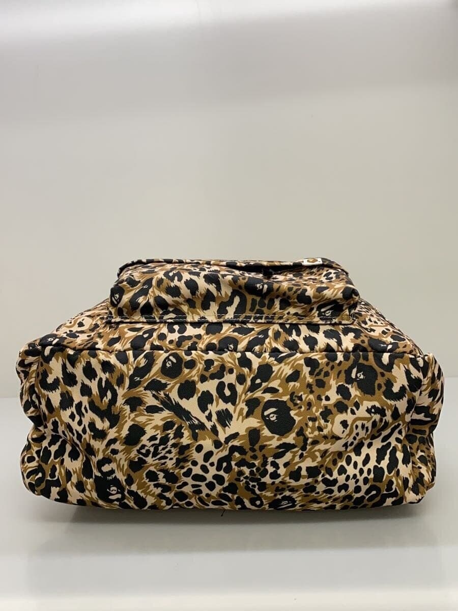 A BATHING APE Backpack Polyester Leopard 001BAL801004M 4
