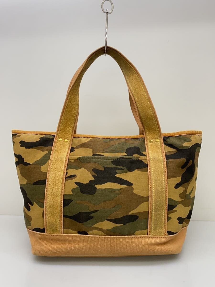 CLEDRAN Tote Bag Canvas BRW Camouflage 3