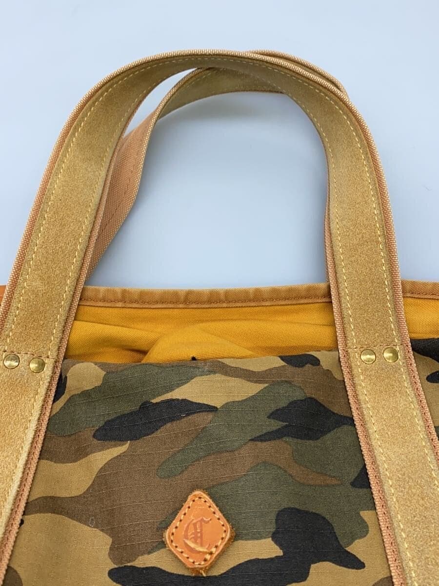 CLEDRAN Tote Bag Canvas BRW Camouflage 8