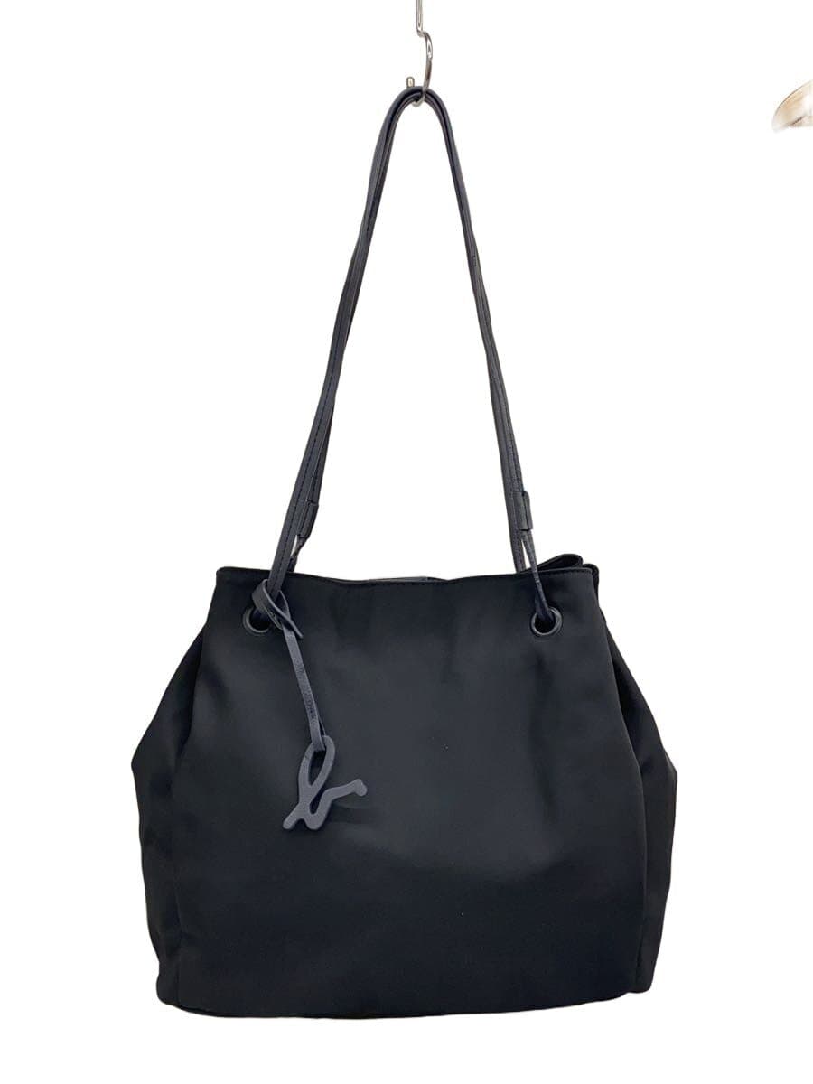 agnes b. Tote Bag Nylon BLK Solid agnes b.