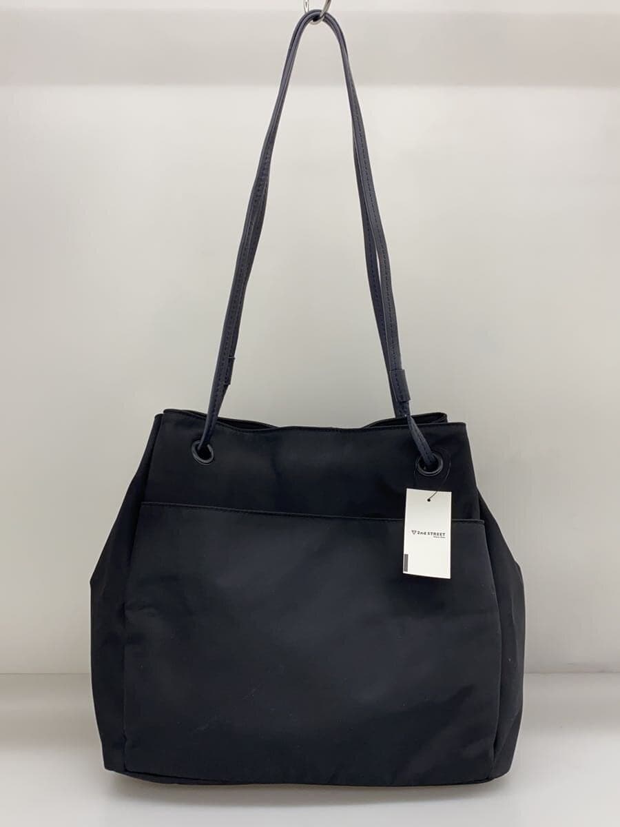 agnes b. Tote Bag Nylon BLK Solid agnes b. 3