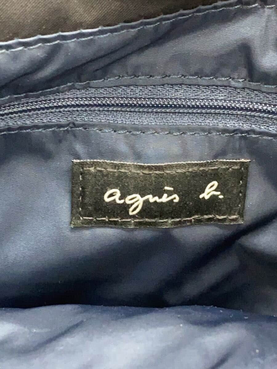 agnes b. Tote Bag Nylon BLK Solid agnes b. 5