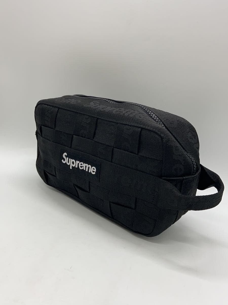 Supreme Second Bag Polyester BLK Solid 2