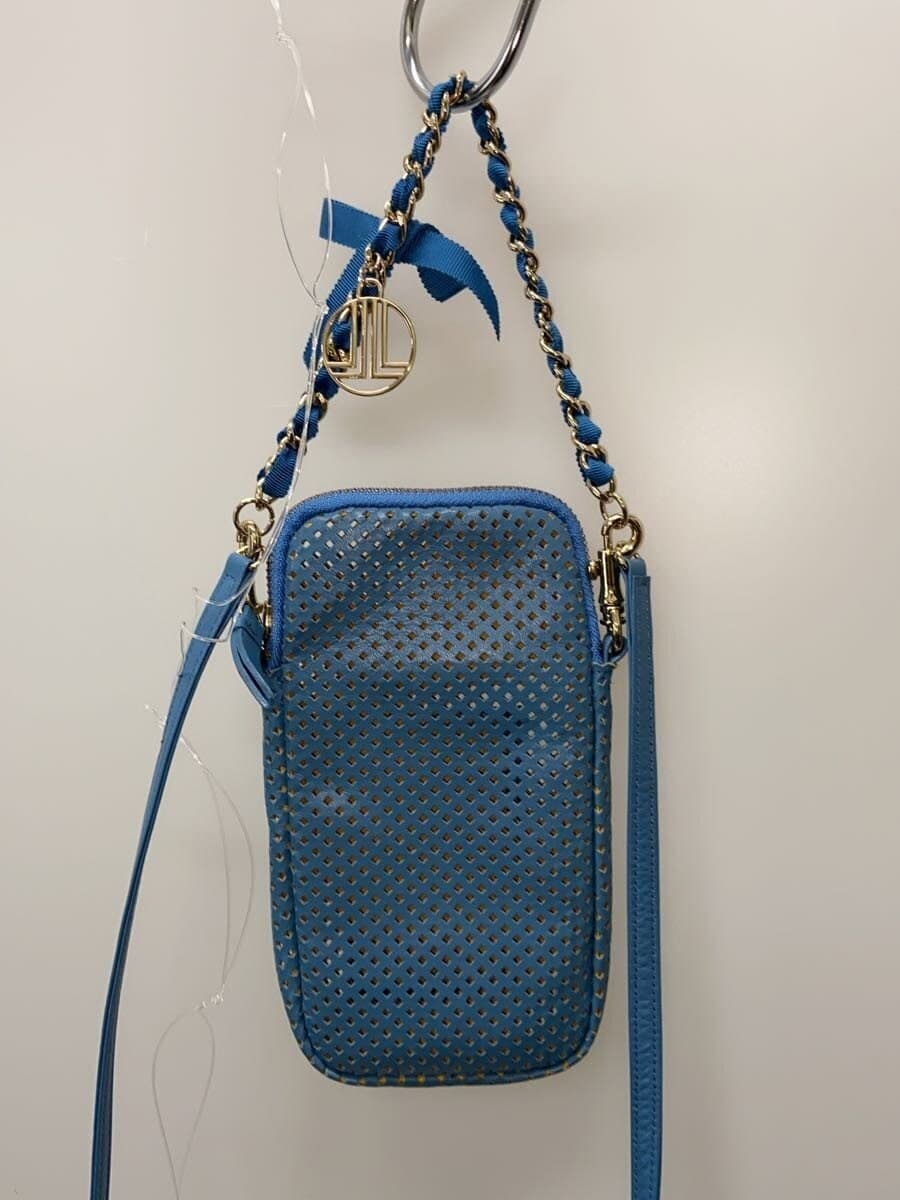 LANVIN Shoulder Bag BLU Solid 3