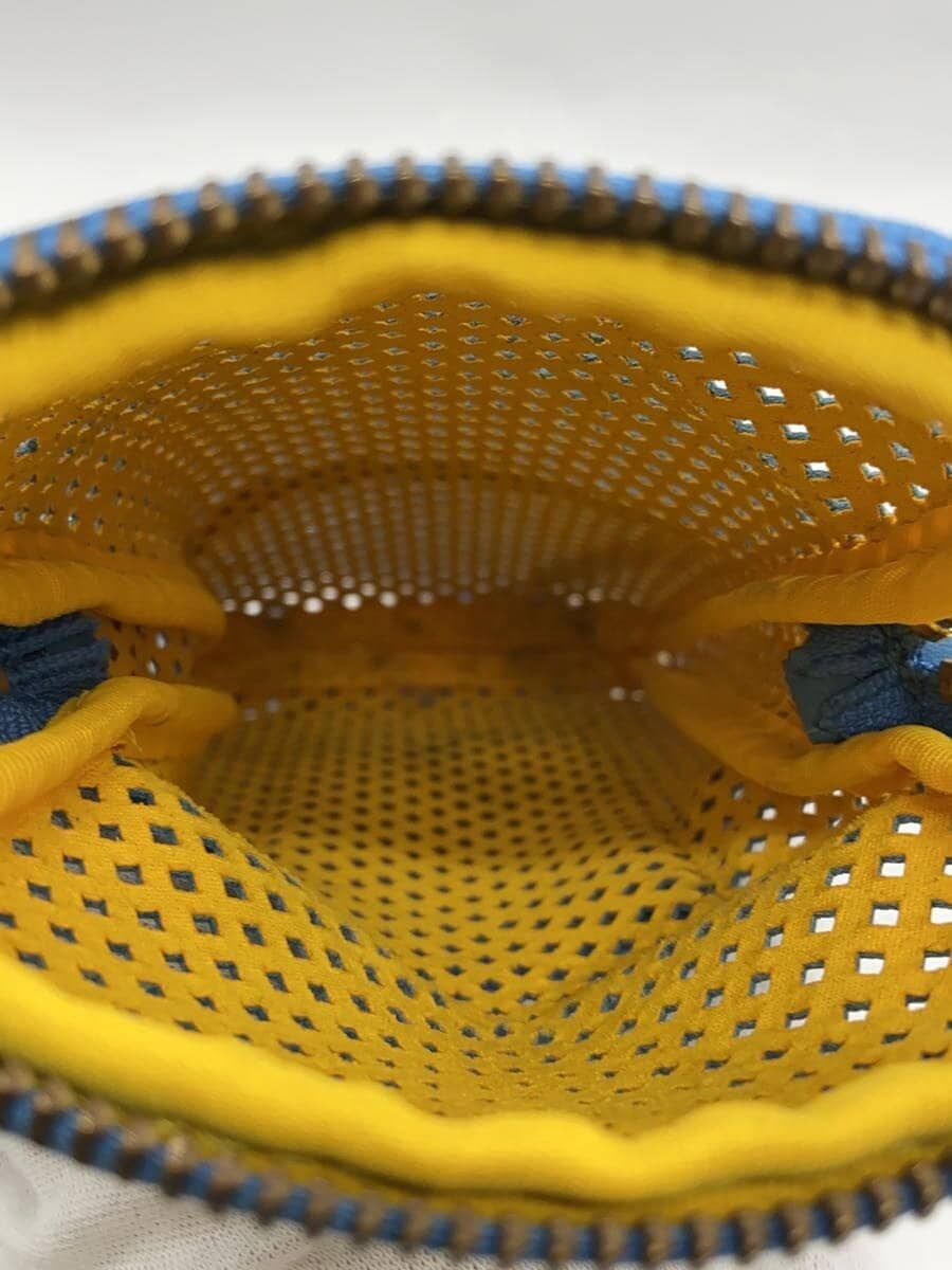 LANVIN Shoulder Bag BLU Solid 6