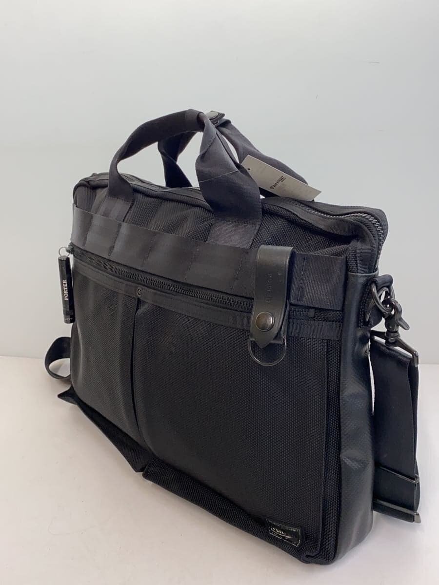 PORTER Briefcase Canvas BLK Solid 703-07881 2