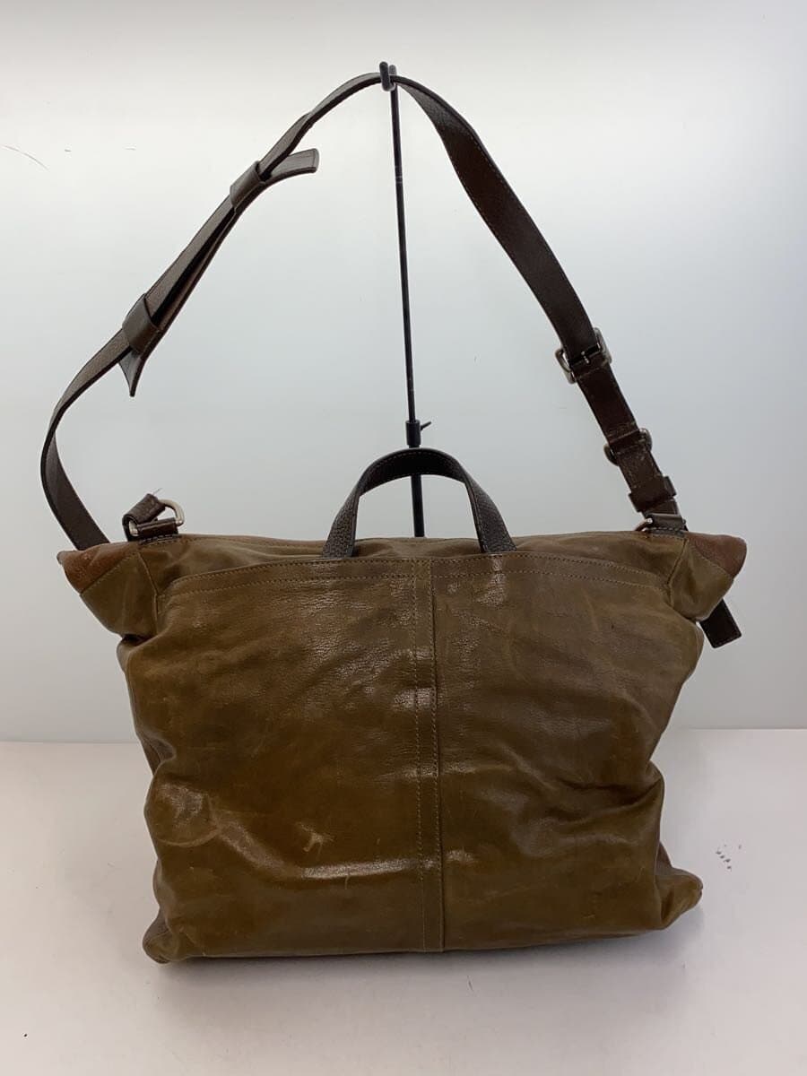 COACH Shoulder Bag Leather BRW 70357 3