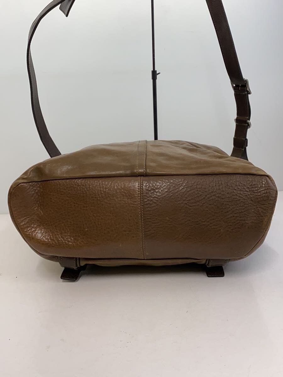 COACH Shoulder Bag Leather BRW 70357 4