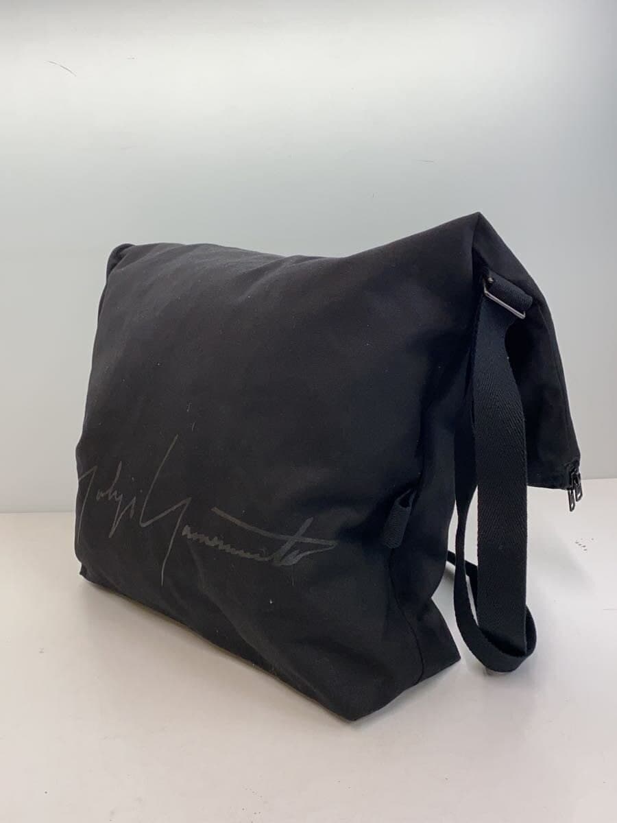 YOHJI YAMAMOTO Shoulder Bag BLK Solid 2