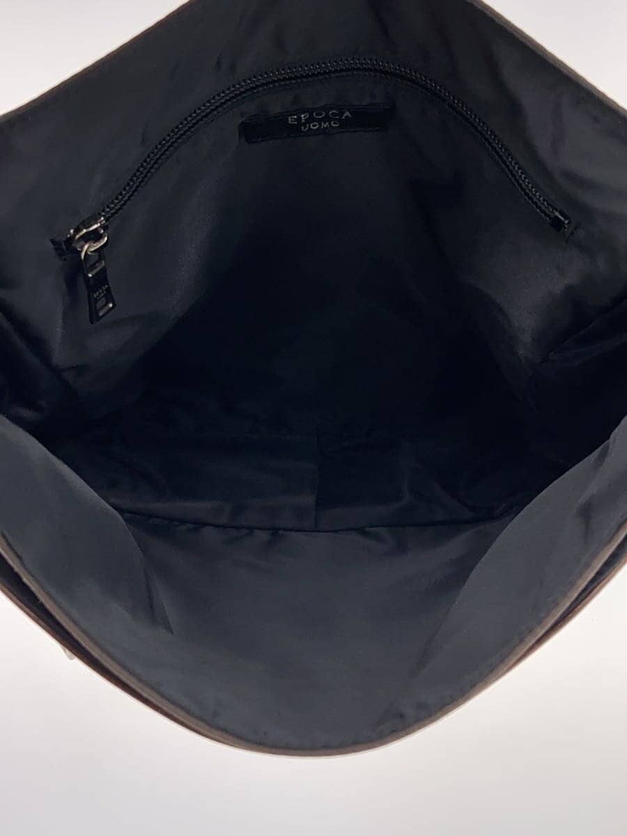 EPOCA UOMO Shoulder Bag BRW Solid 6