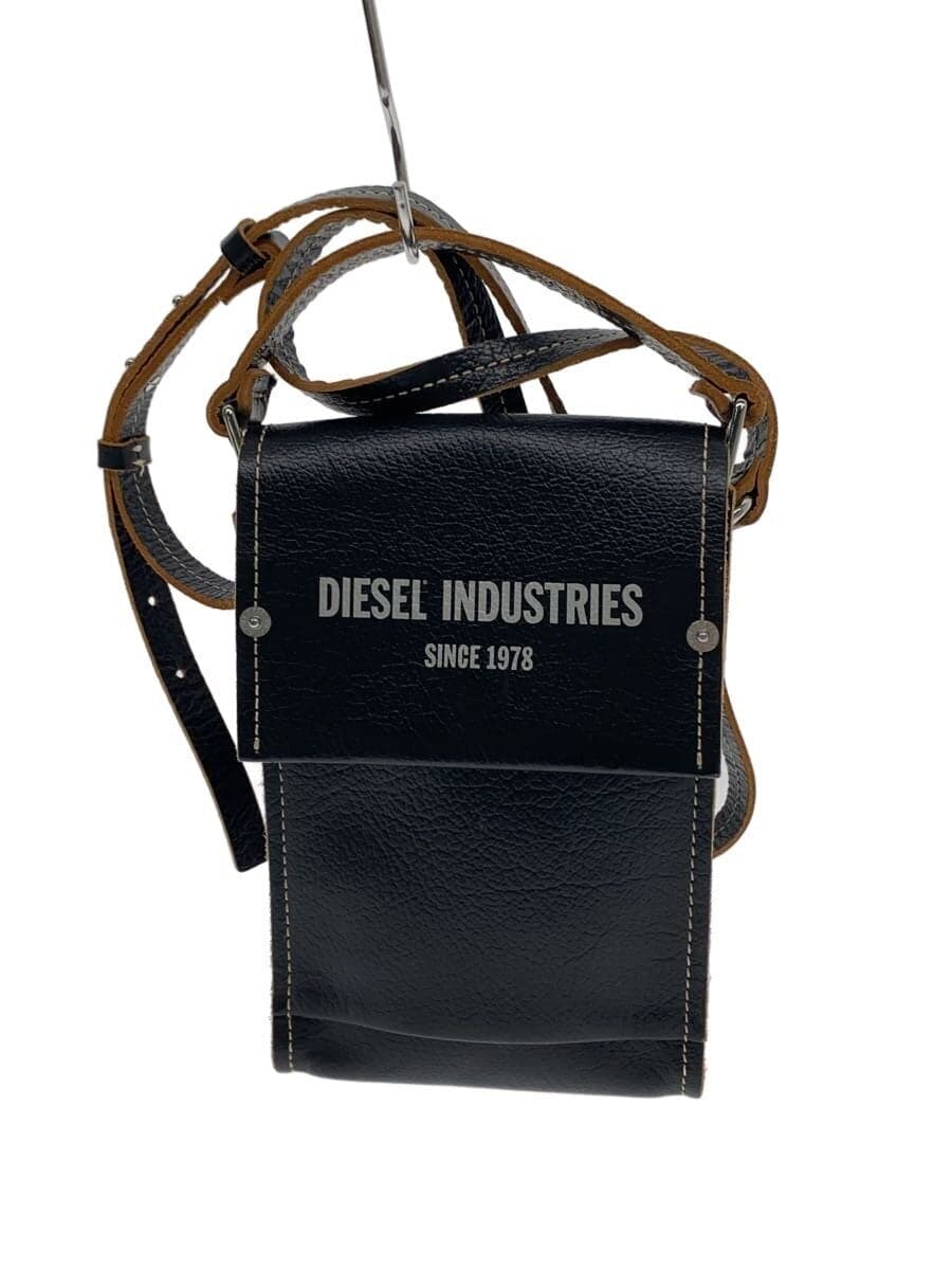 Diesel Fashion shoulder bag leather BLK